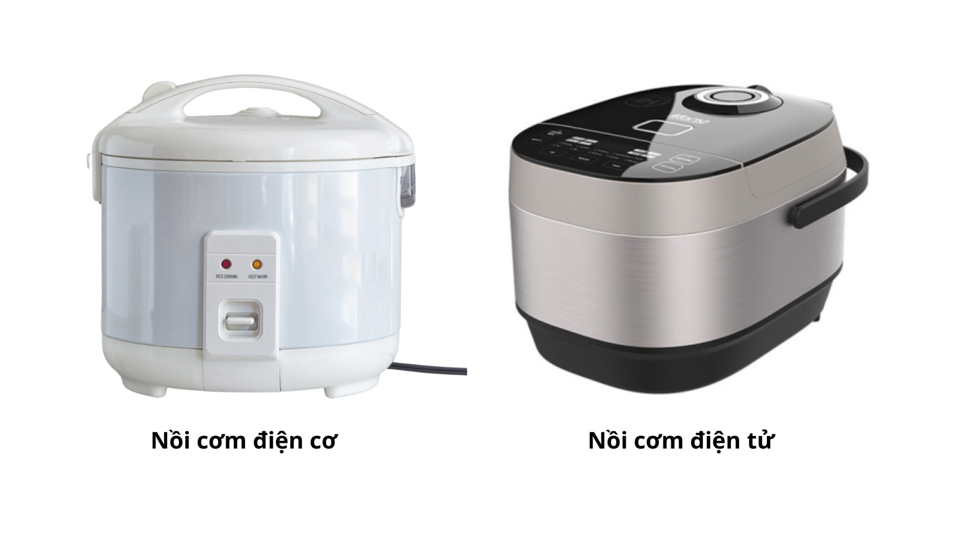 So s&aacute;nh nồi cơm điện